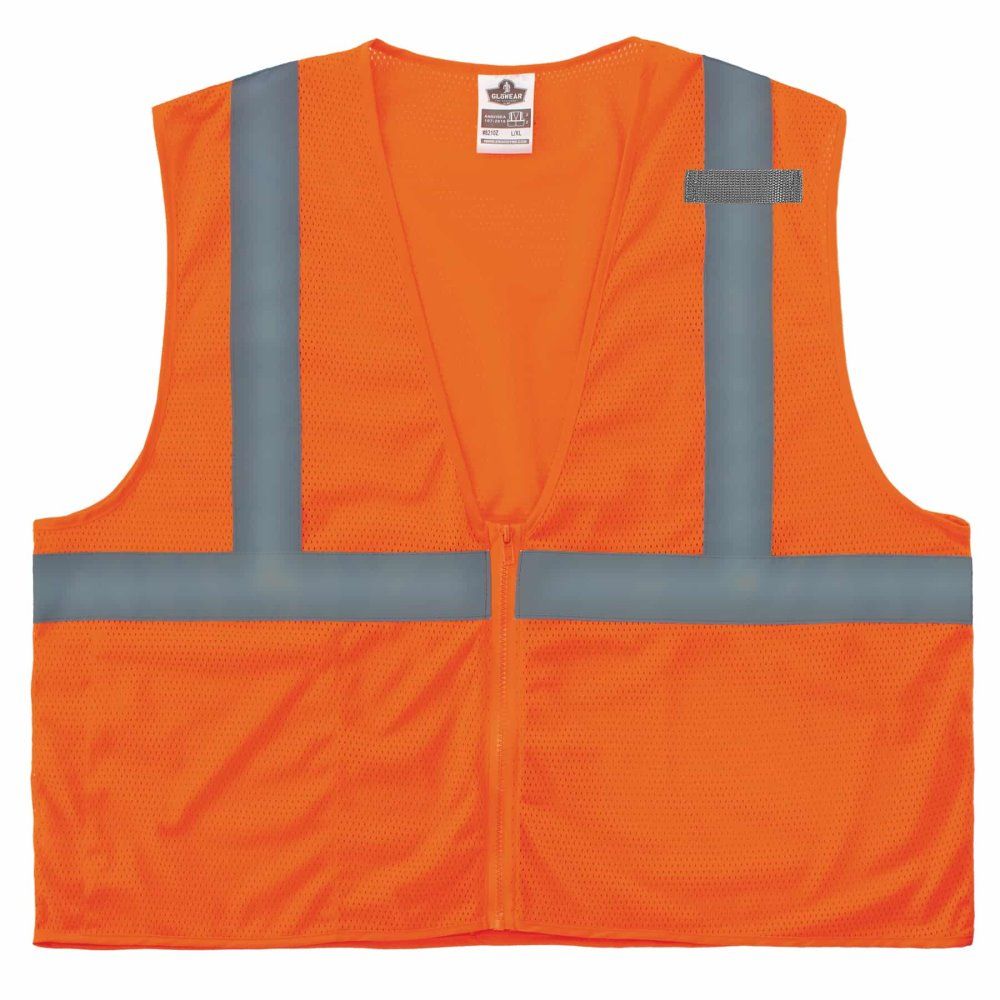 GloWear 21045 8210Z Type R Class 2 Economy Mesh Vest - L/XL GloWear 21045 8210Z Type R Class 2 Economy Mesh Vest - L/XL