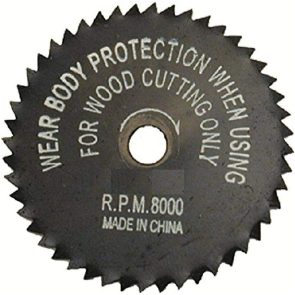 Enkay 380-C 2" Wood Cutting Saw Blade with 1/8" Shank Mandrel Enkay 380-C 2" Wood Cutting Saw Blade with 1/8" Shank Mandrel