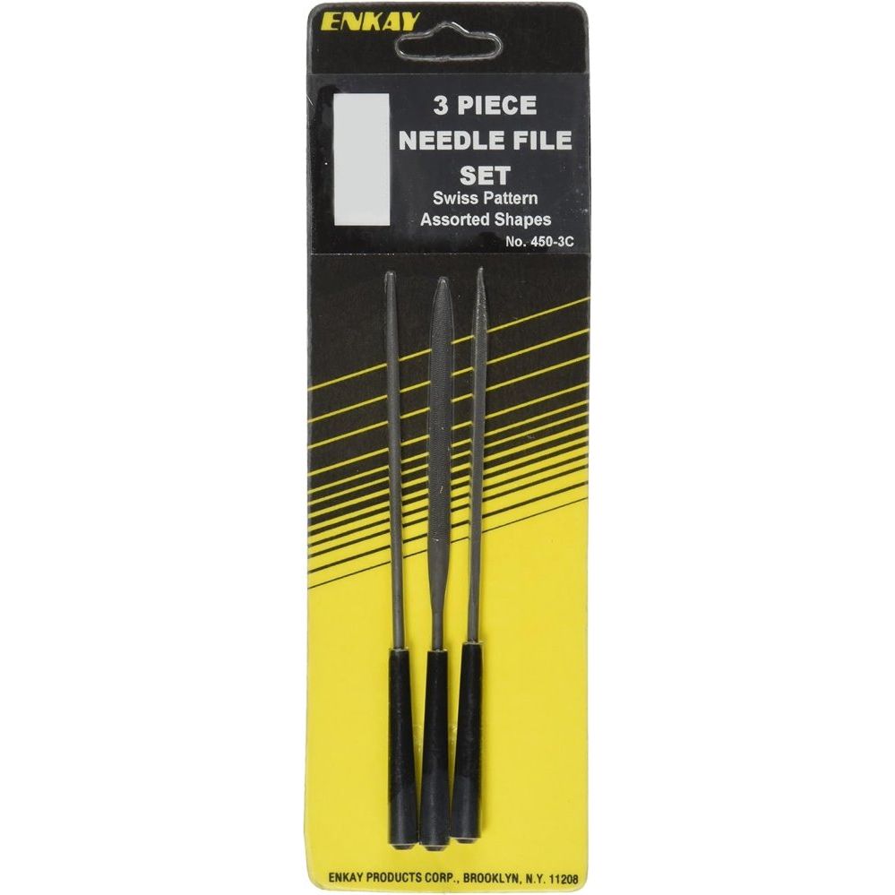 Enkay 450-3C  3-Piece Needle File Set