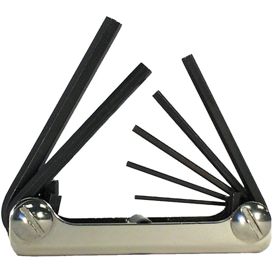 Eklind 21171  7 Piece Classic Fold-Up Metric Hex Key Set (1.5mm to 6mm)