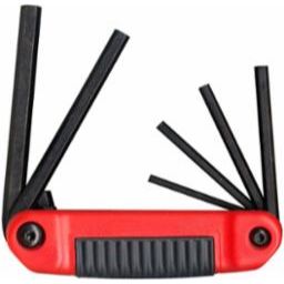 Eklind 25611  6 Piece Ergo-Fold SAE Fold-Up Hex Key Set (5/32" - 3/8")