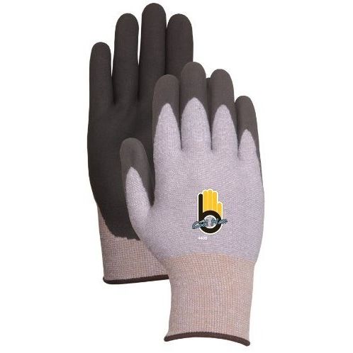 Bellingham C4400 Black & Gray PYT Insulated Thermal Knit Gloves with CoolMax - Medium Bellingham C4400 Black & Gray PYT Insulated Thermal Knit Gloves with CoolMax - Medium