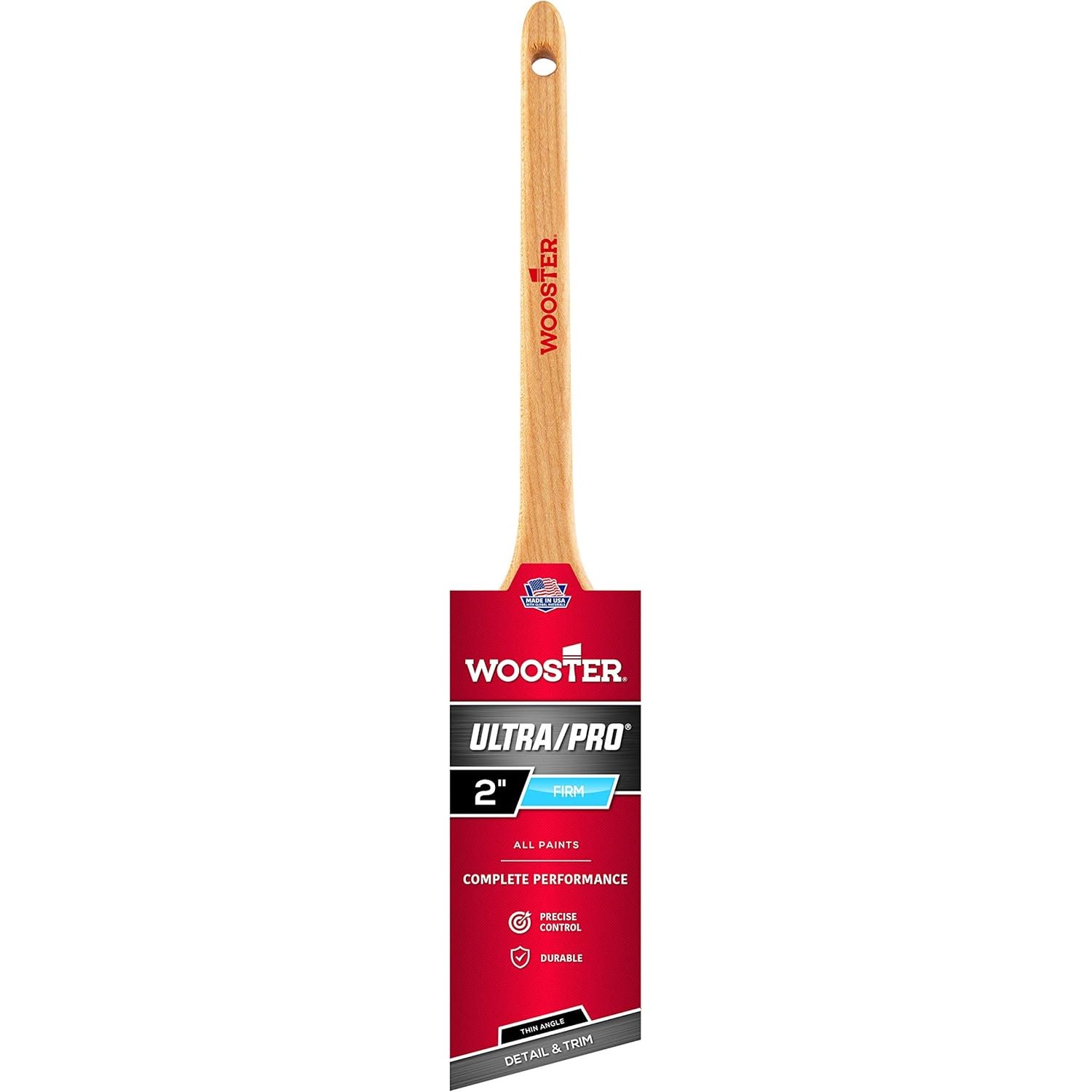 Wooster 0041810020 4181-2 Ultra/Pro Firm Thin Angle Sash 2" Paintbrush Wooster 0041810020 4181-2 Ultra/Pro Firm Thin Angle Sash 2" Paintbrush