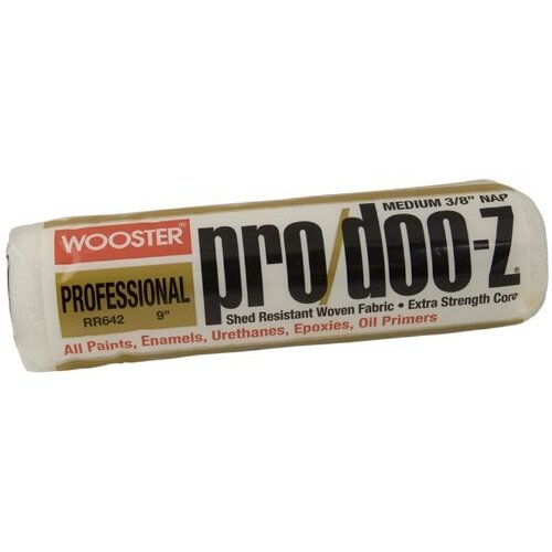 Wooster RR642-9  Pro/Doo-Z 9" Shed Resistant Professional Roller Cover with 3/8" Nap