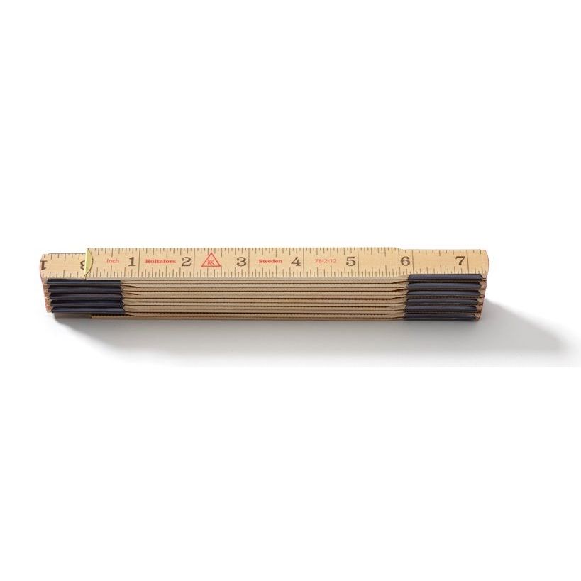 Hultafors 101404U  78-2-12 Folding 78" Wood Rule Inch