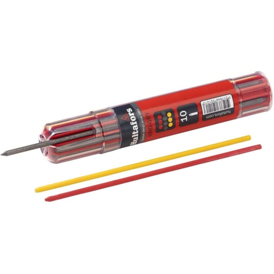 Hultafors 650120  Drymarker Refills Graphite and Chalk - 10 Pack