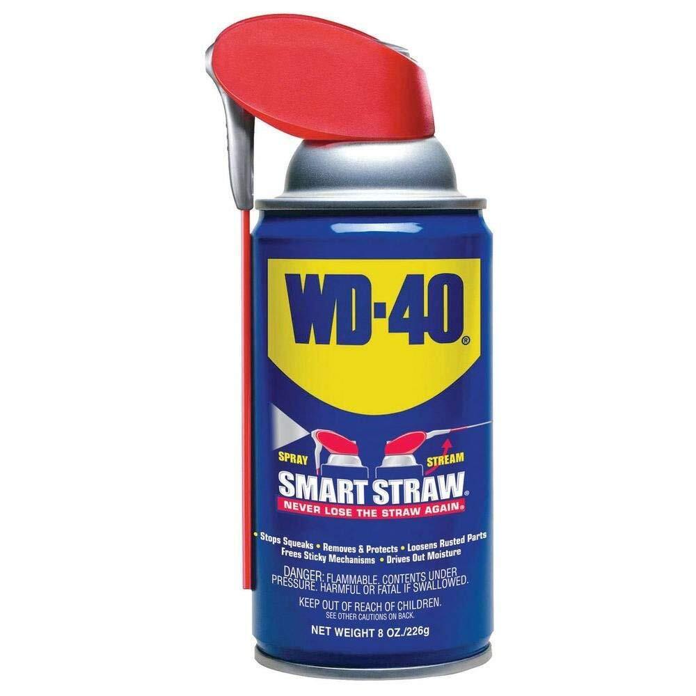 WD-40 49002  Multi-Use Product with Smart Straw - 8-oz Can