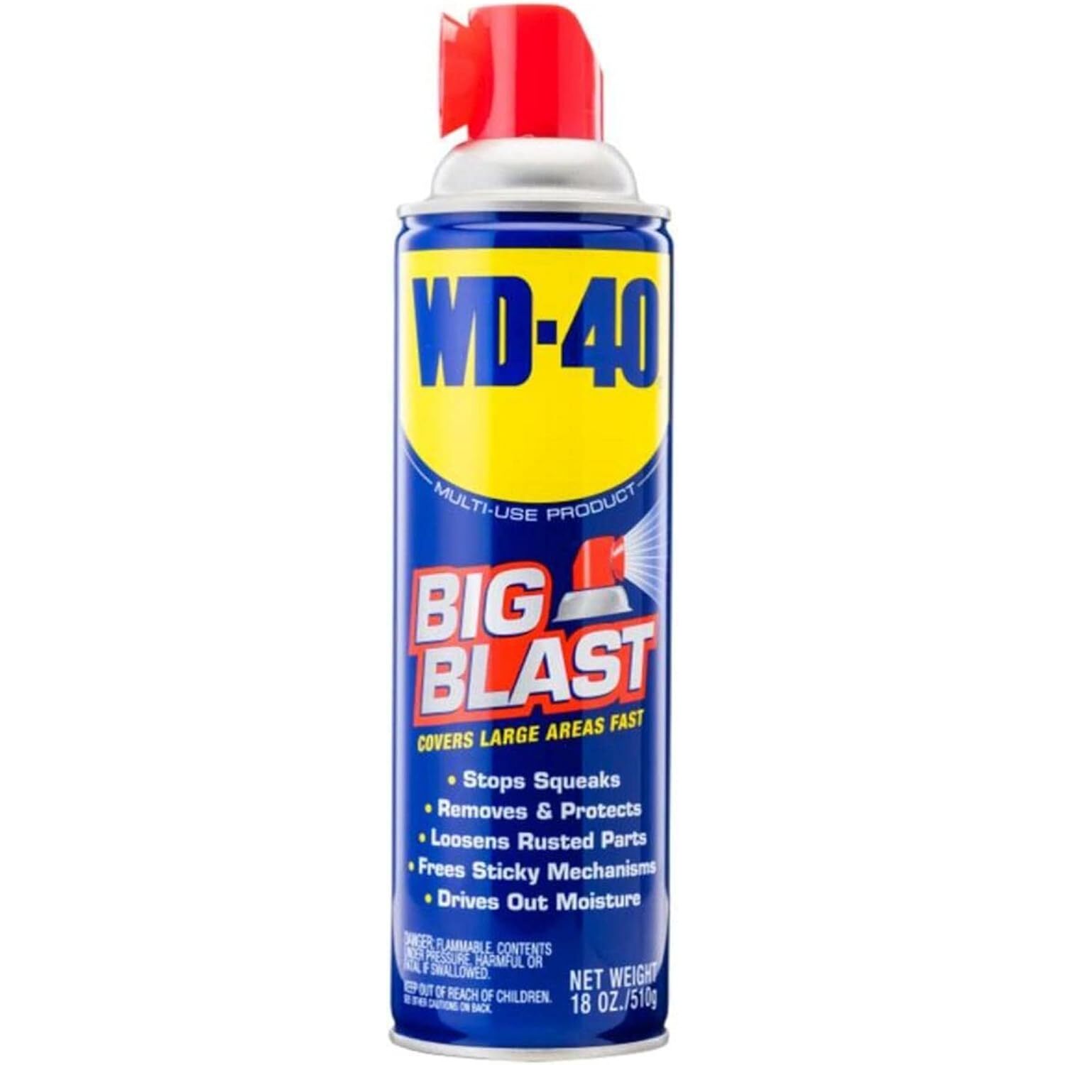 WD-40 49009  Multi-Use Product Big Blast Wide Coverage - 18-oz Can