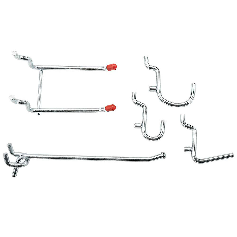 National N182-002  Assorted 16 Piece Hooks for Pegboard (V2379) Garage/Workshop Kit