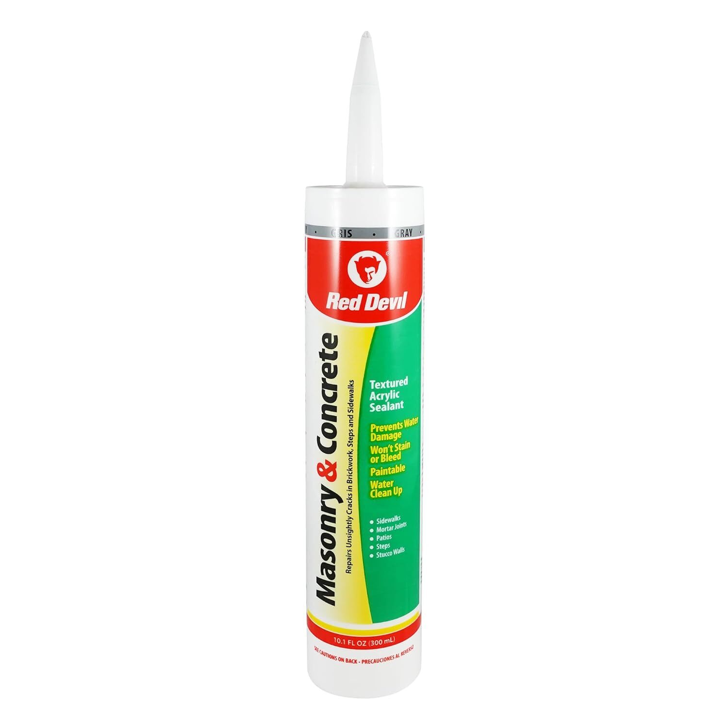 Red Devil 0646  Masonry & Concrete Repair Sealant 10.1 FL. OZ. Cartridge Gray