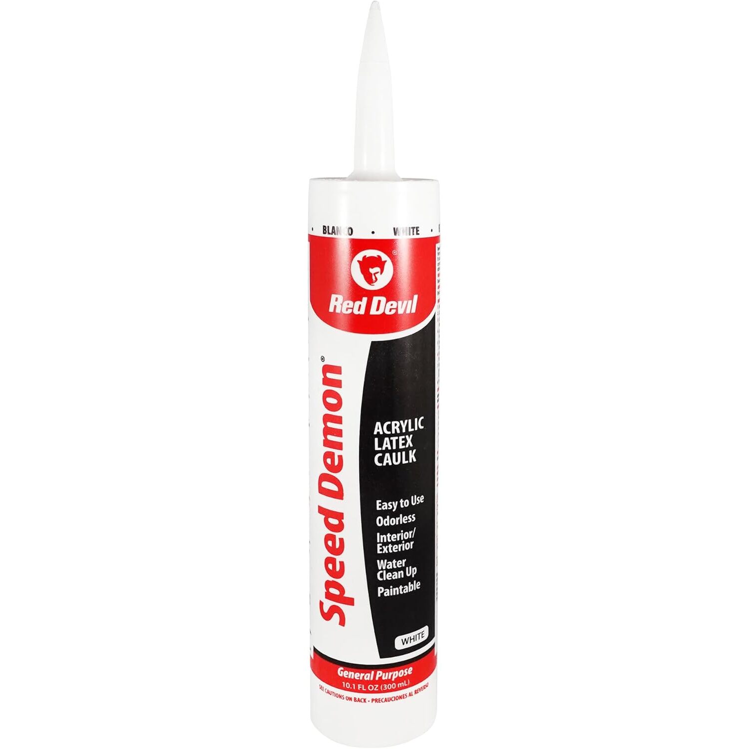 Red Devil 0736  Speed Demon Acrylic Caulk 10.1 FL. OZ. Cartridge White