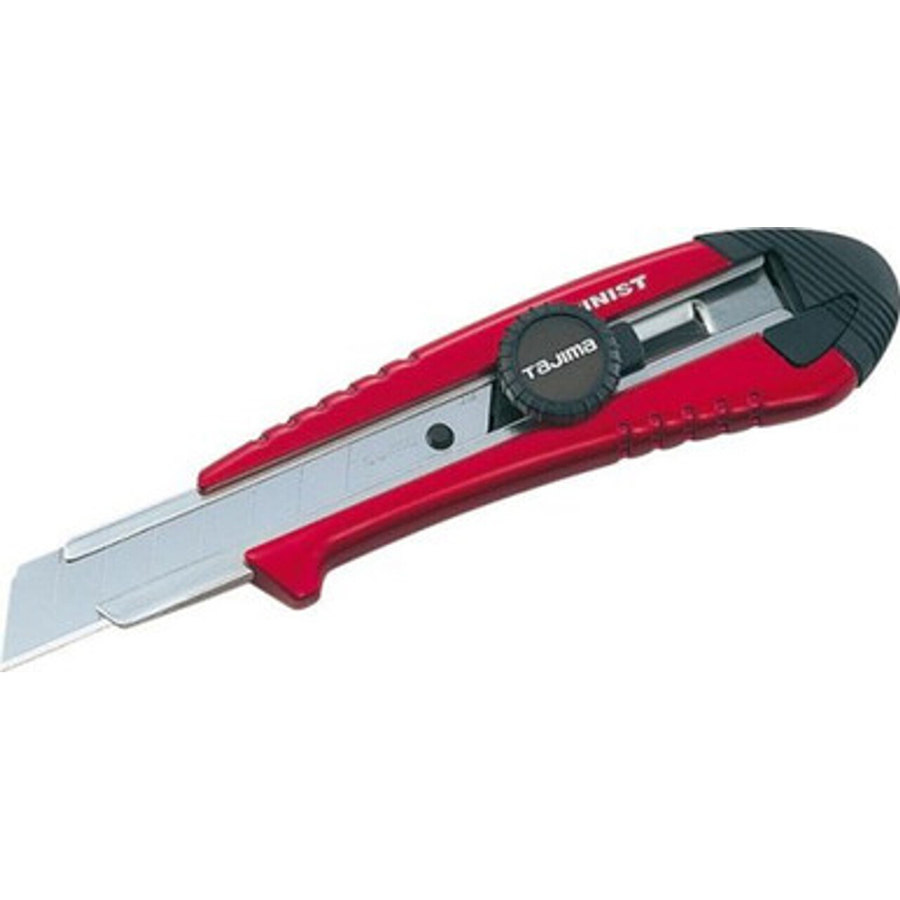 Tajima AC-501R  Utility Knife - 3/4" 7-Point Rock Hard Red Aluminist 501 Snap Blade Box Cutter with Dial Lock & 3 Endura-Blades