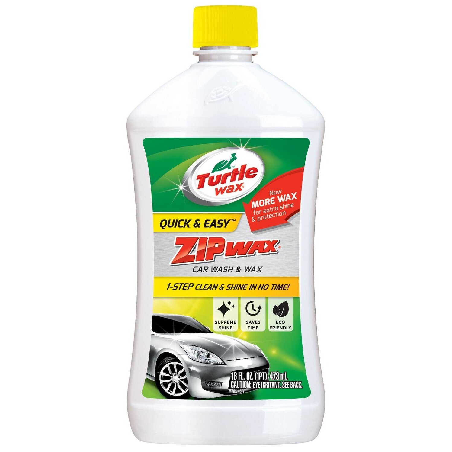 Turtle Wax T75A Quick & Easy Zip Wax Car Wash & Wax - 16 fl oz Turtle Wax T75A Quick & Easy Zip Wax Car Wash & Wax - 16 fl oz