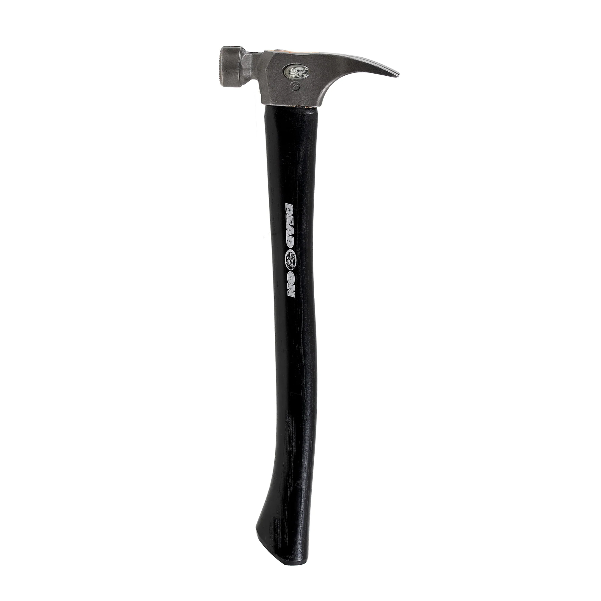 Dead On Tools DO21C  21-oz Milled Face Hammer with 18" Curved Hickory Handle