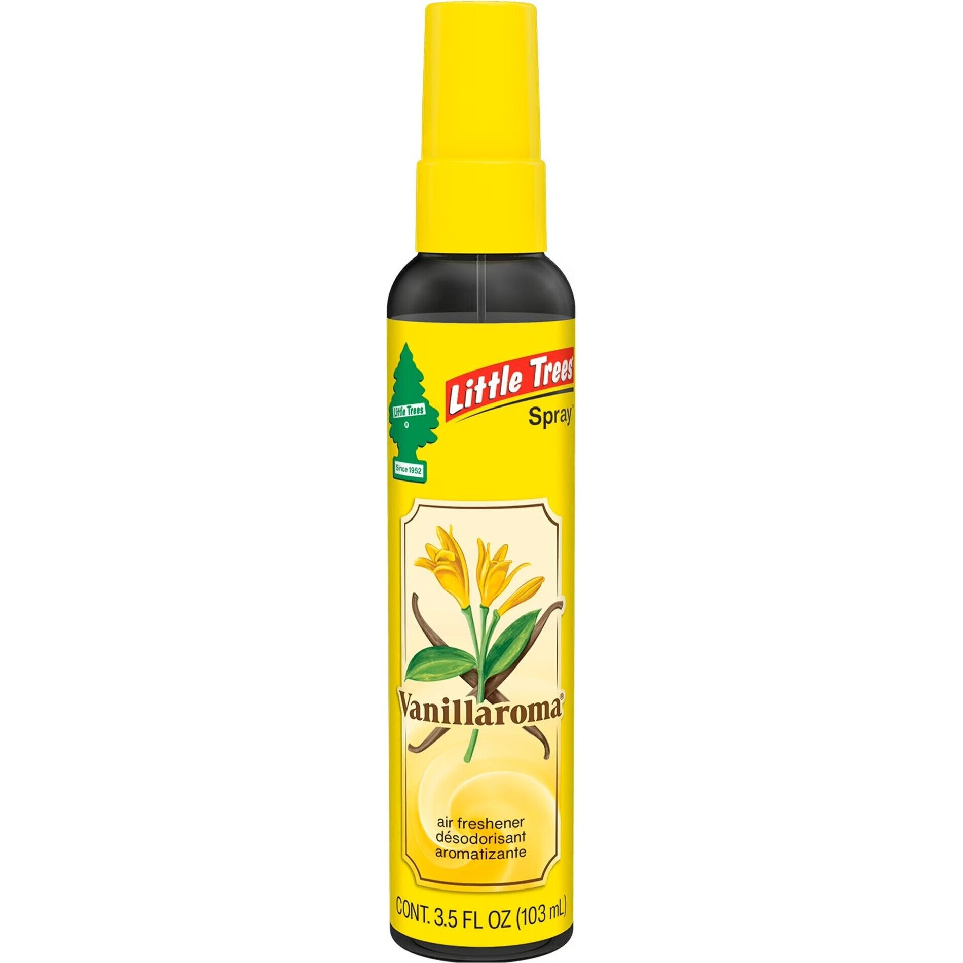 Little Trees UPS06305 Spry Air Freshener Vanillaroma Scent - 3.5 Fl Oz Little Trees UPS06305 Spry Air Freshener Vanillaroma Scent - 3.5 Fl Oz