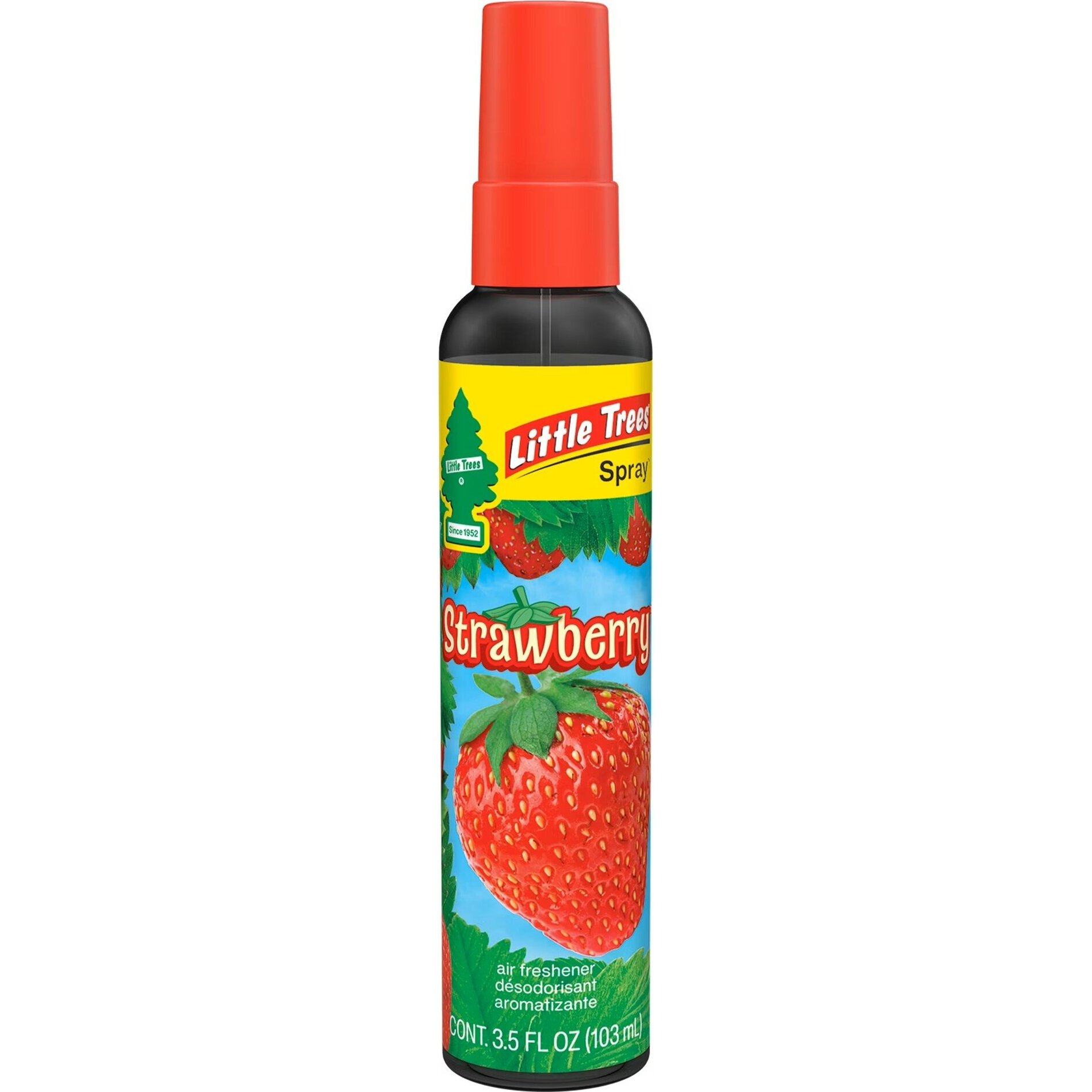 Little Trees UPS06312 Spry Air Freshener Strawberry Scent - 3.5 Fl Oz Little Trees UPS06312 Spry Air Freshener Strawberry Scent - 3.5 Fl Oz