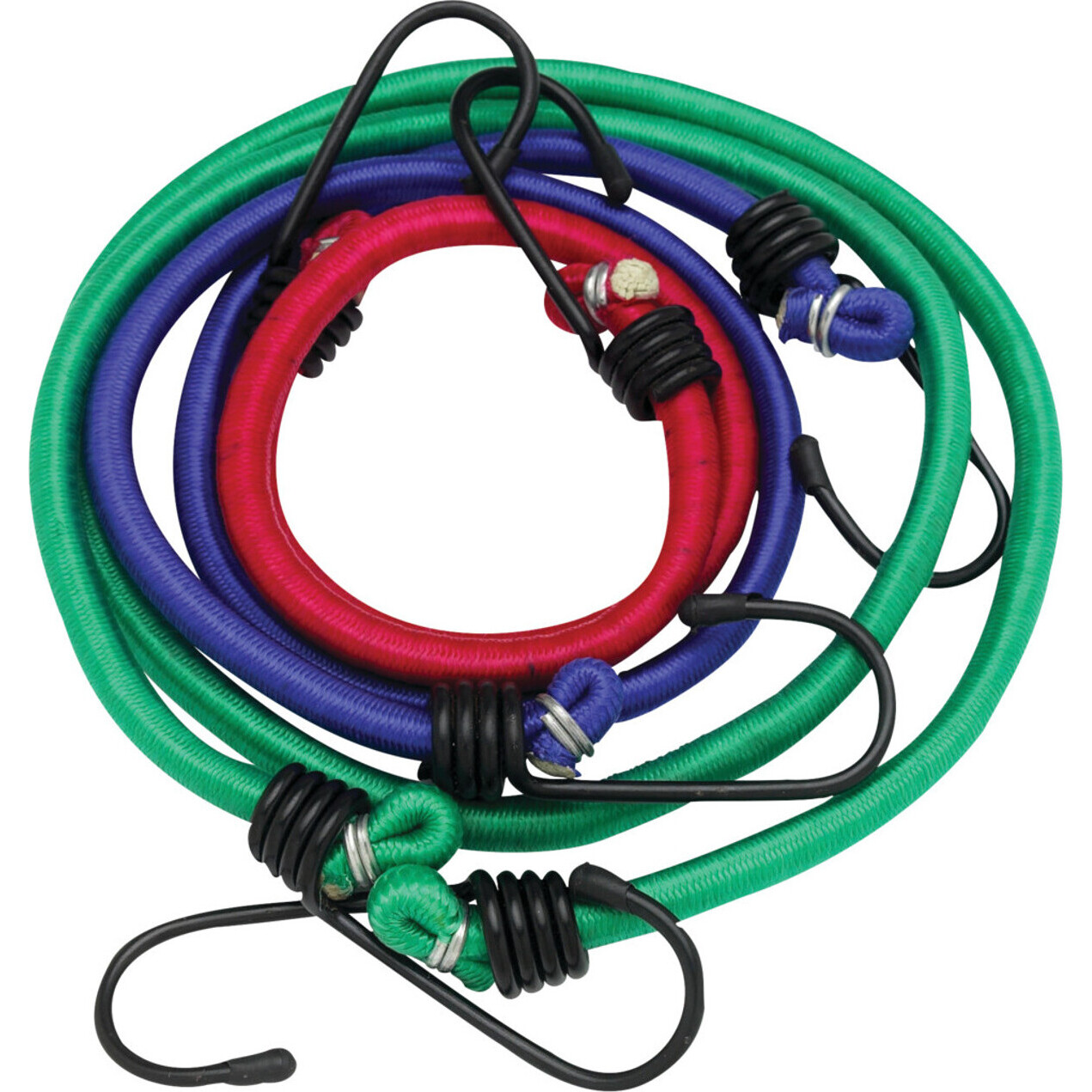 Performance Tool 1123  3-Piece Bungee/Stretch Cords (18, 24 and 36 Inch Lengths)