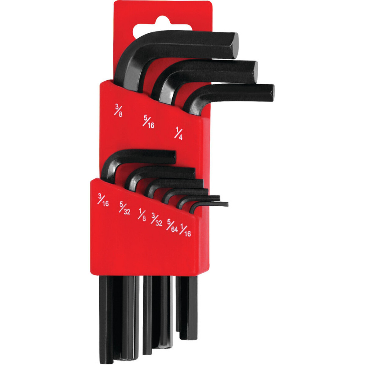 Performance Tool 1400  9-Piece SAE Hex Key Set