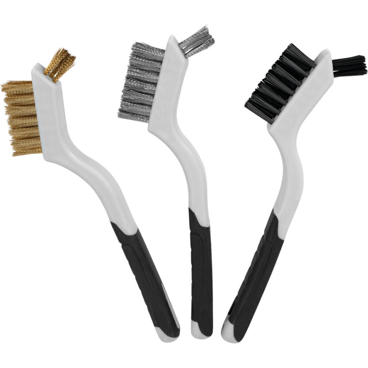Performance Tool 1513  3-Piece Soft Grip Mini Brush Set