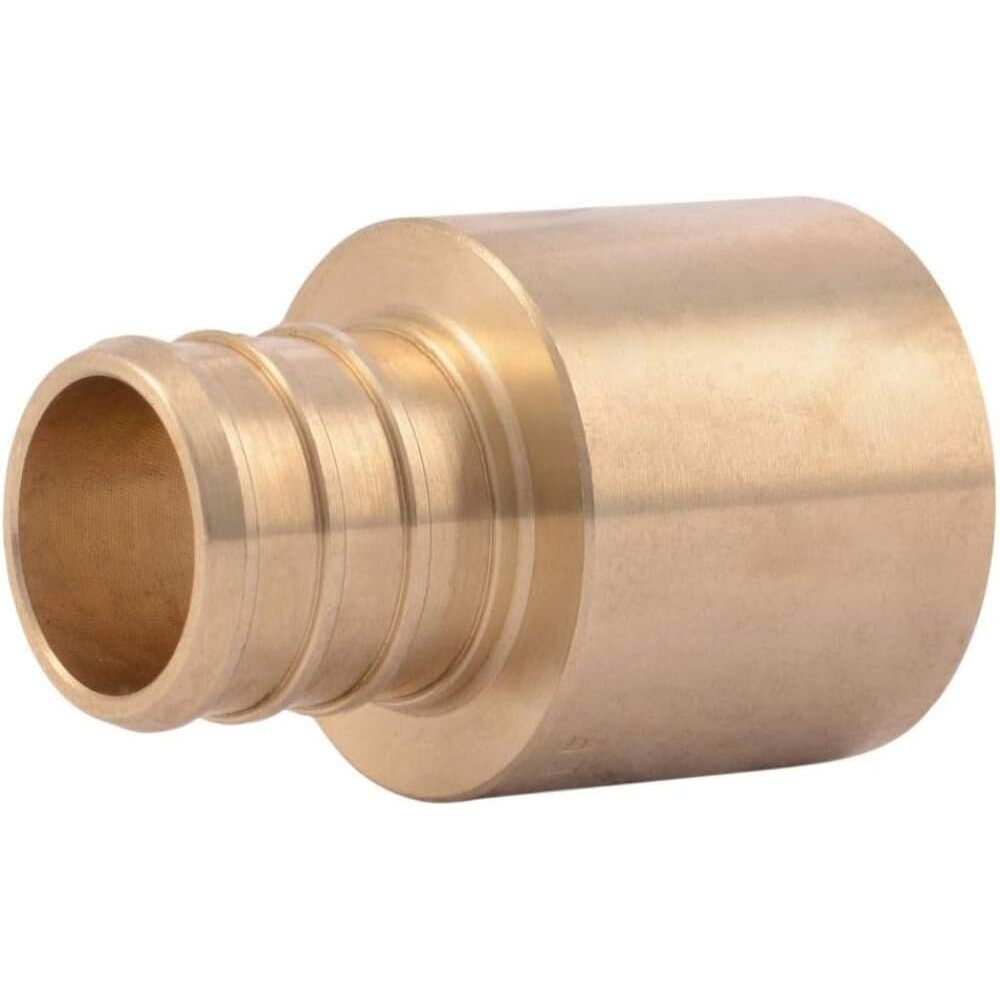 SharkBite UC606LFA  3/4" Barb x 3/4" Female Brass Sweat Adapter for PEX to Copper Pipe