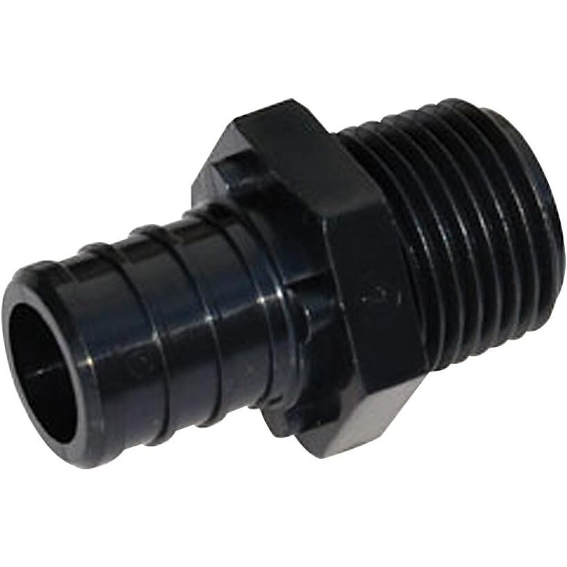 SharkBite UP138A  3/4" Barb x 1/2" MNPT Poly Male Connector for PEX