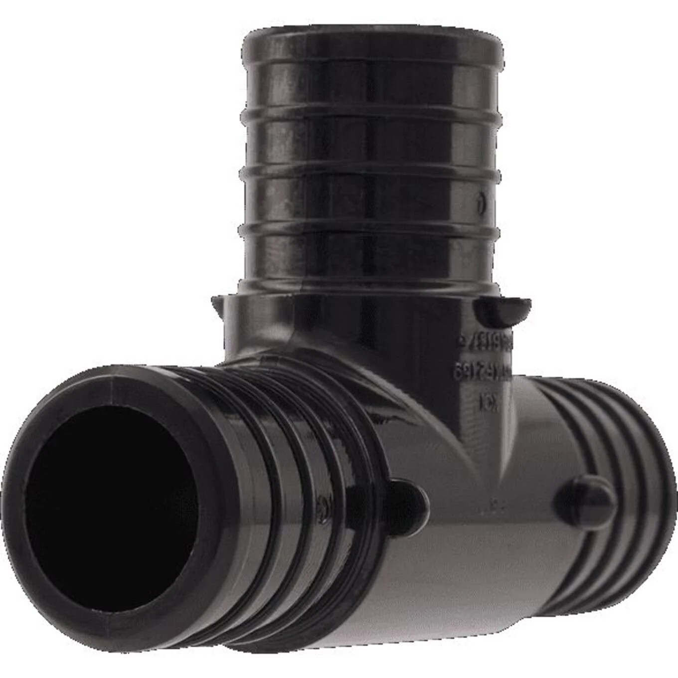 SharkBite UP374A5  1" x 1" x 1" Barbed Poly Tee for PEX - 5 per Package