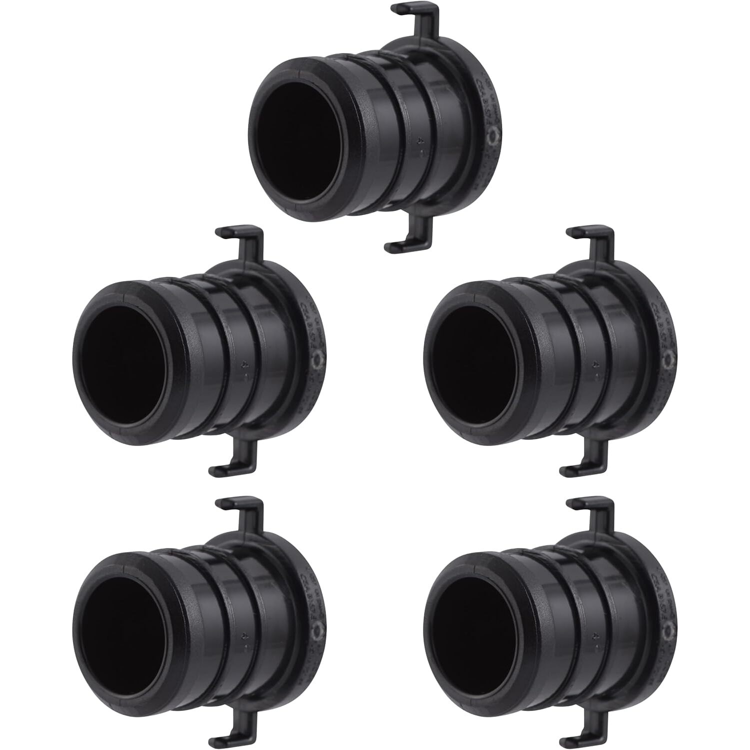 SharkBite UP518A5  3/4" Barb Poly End Plug for PEX - 5 per Package