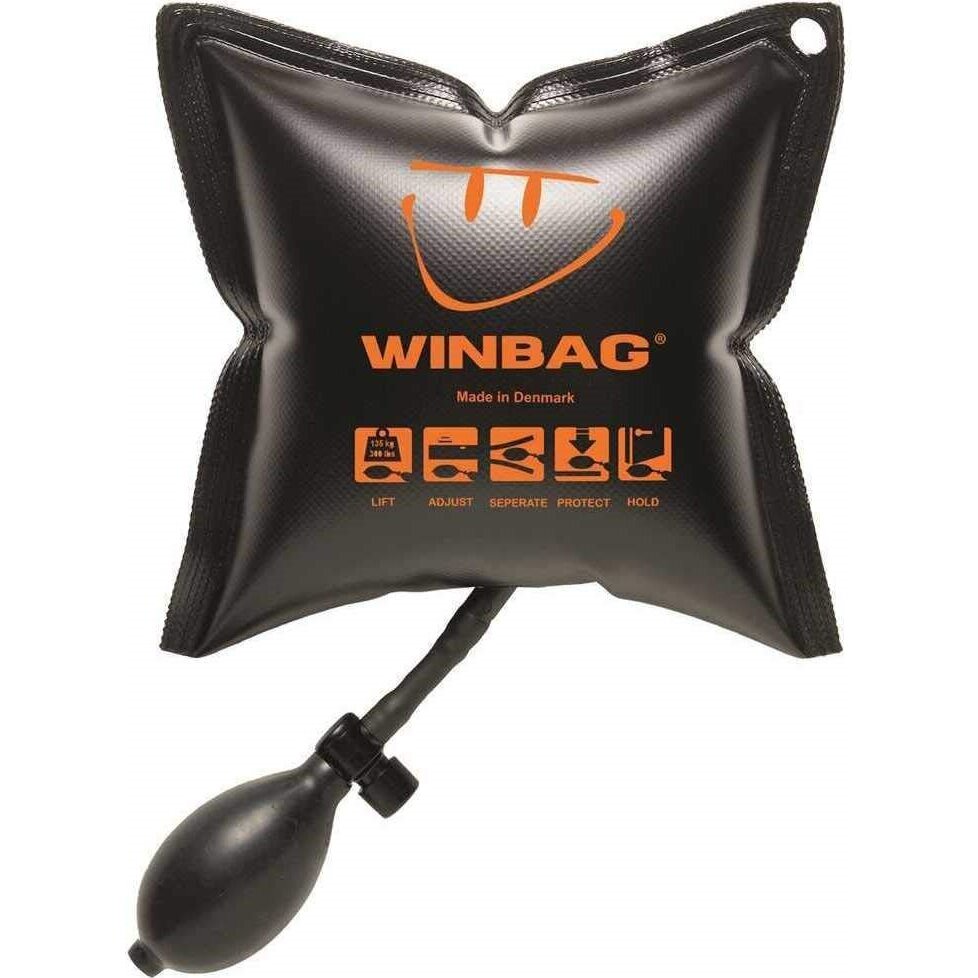 Winbag 15730  Air Wedge Alignment Tool, Inflatable Reusable Shim, Black - 300 pounds Lift
