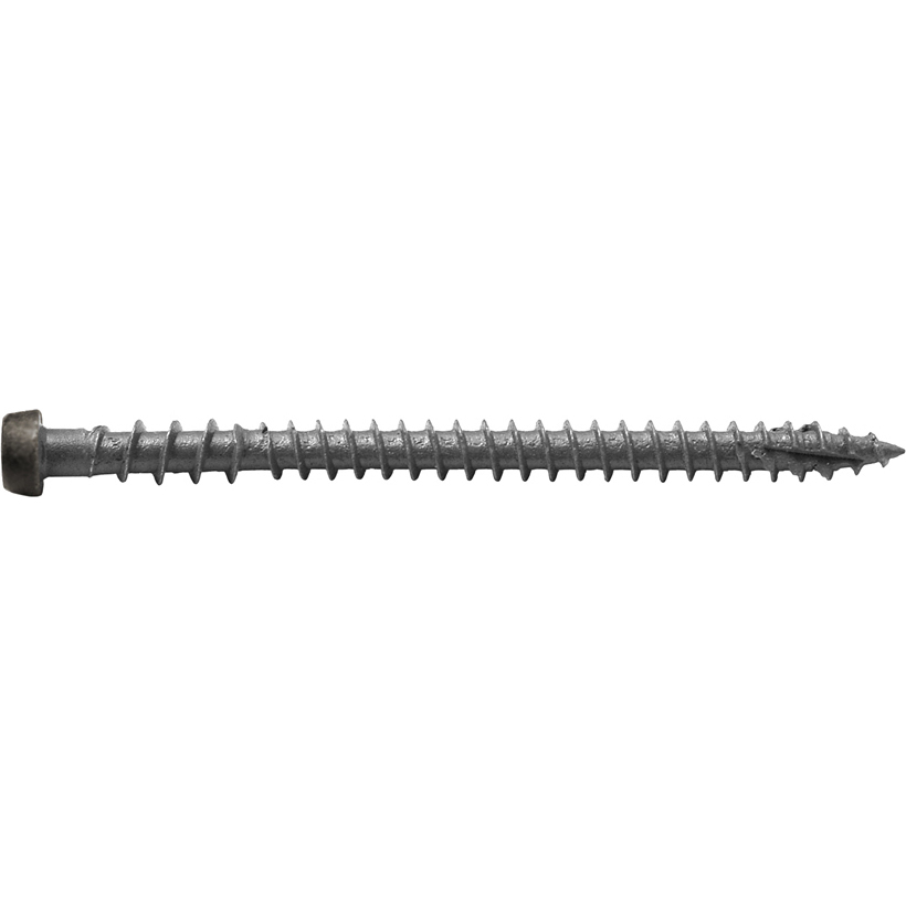 Screw Products CD234GP75  C-Deck #10 x 2-3/4" (T20-Drive) Composite Deck Screws in Gravel Path - 75 per Jar