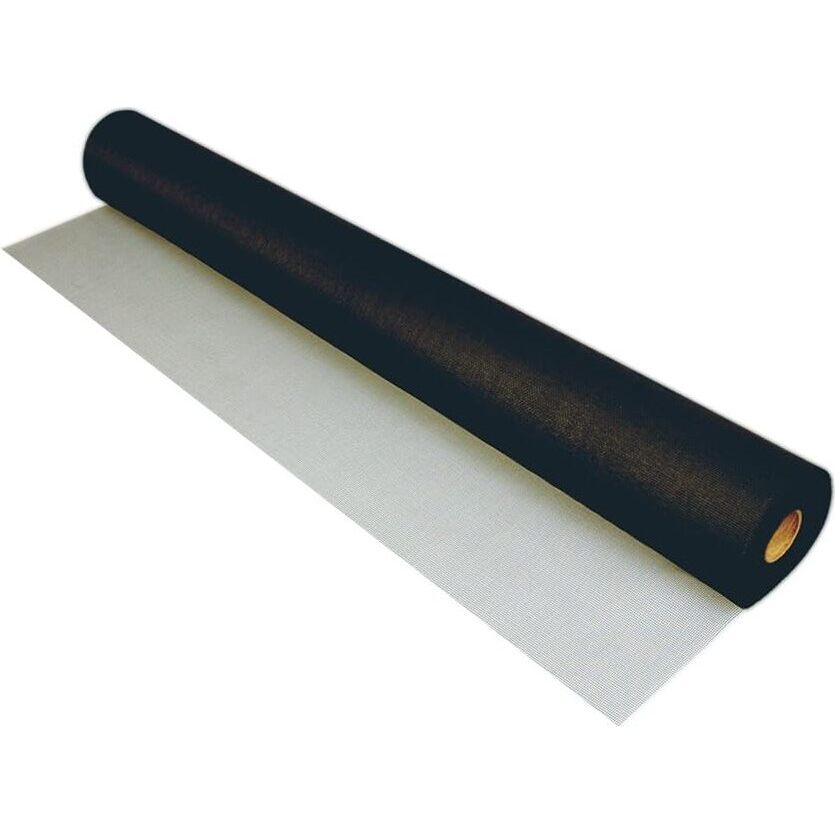 Phifer 3000016  48" x 100' Charcoal Colored Fiberglass Insect Screen Fabric (902829)