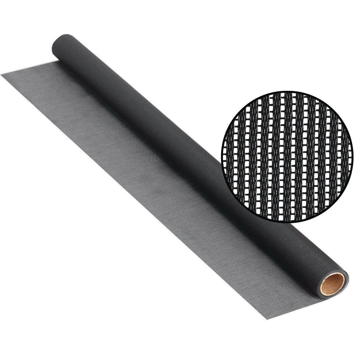 Phifer 3003642  SunScreen Fabric 48" x 84" Charcoal Colored Fiberglass Screen Fabric
