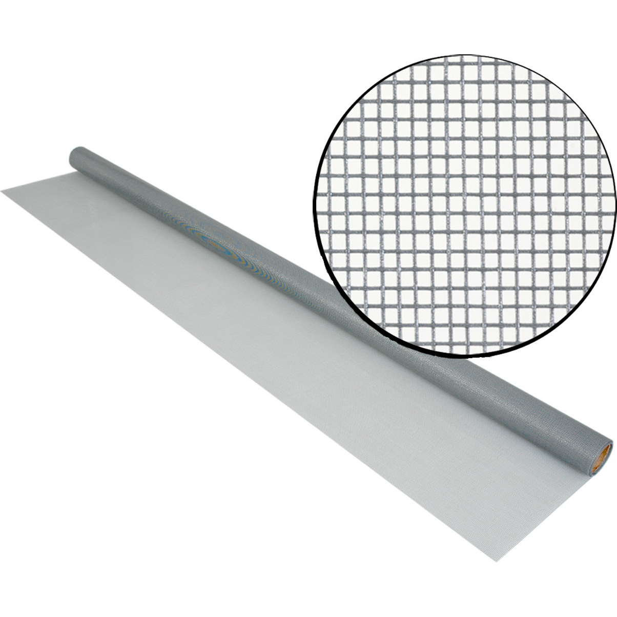 Phifer 3003926  24" x 84" Silver Gray Colored Fiberglass Insect Screen Fabric