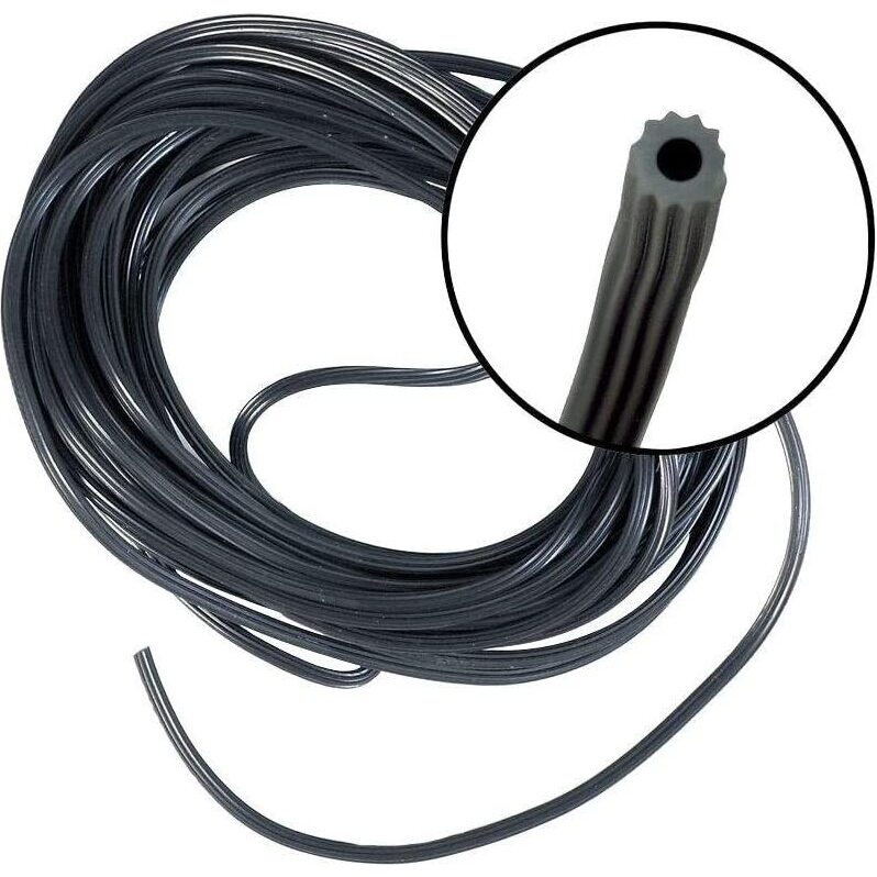 Phifer 3007710  0.190" (3/16") x 25 Ft. Black Vinyl Screen Spline