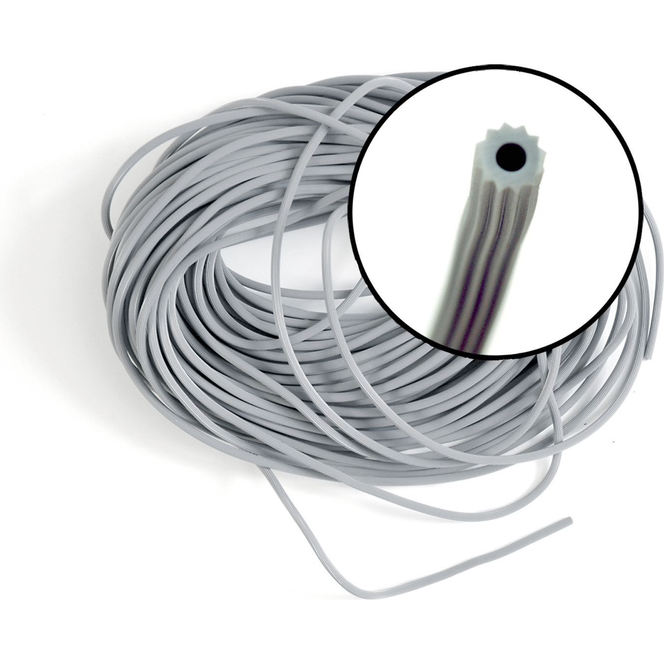 Phifer 3028734  0.125" (1/8") x 25 Ft. Gray Vinyl Screen Spline
