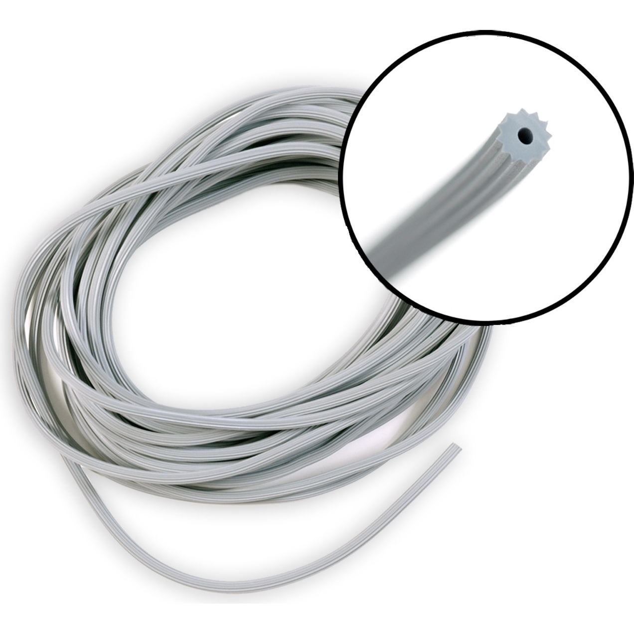Phifer 3028735  0.160" (5/32") x 25 Ft. Gray Vinyl Screen Spline