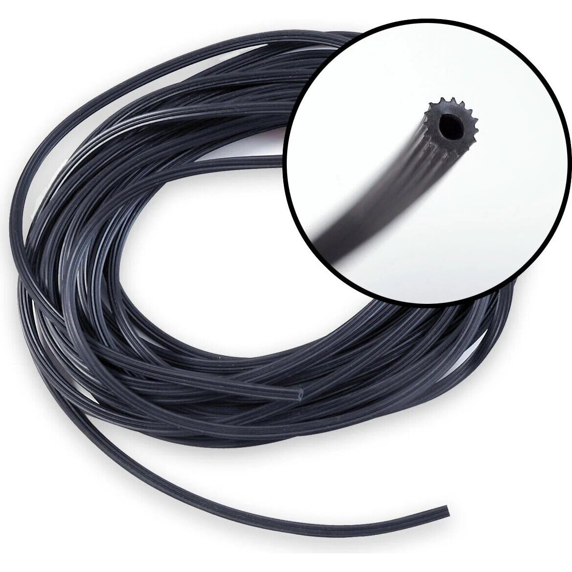 Phifer 3028738  0.160" (5/32") x 25 Ft. Black Vinyl Screen Spline