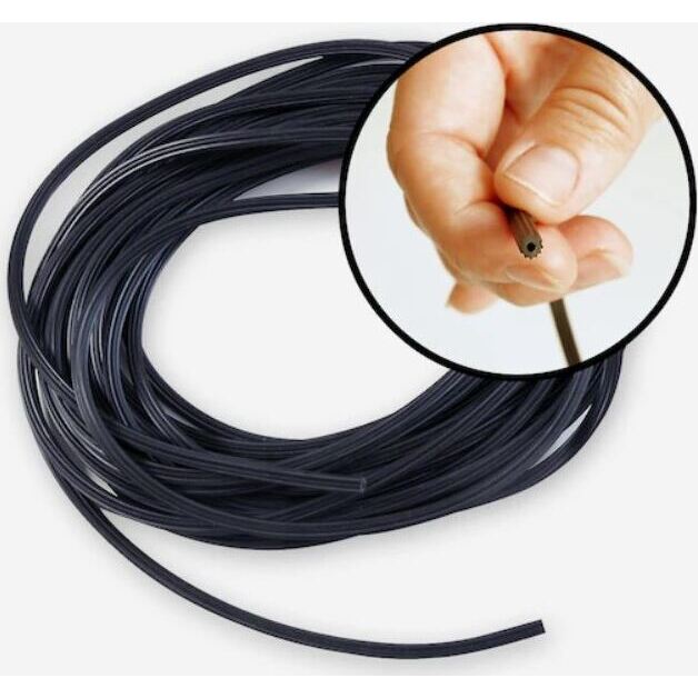 Phifer 3028739  0.175" (11/64") x 25 Ft. Black Vinyl Screen Spline