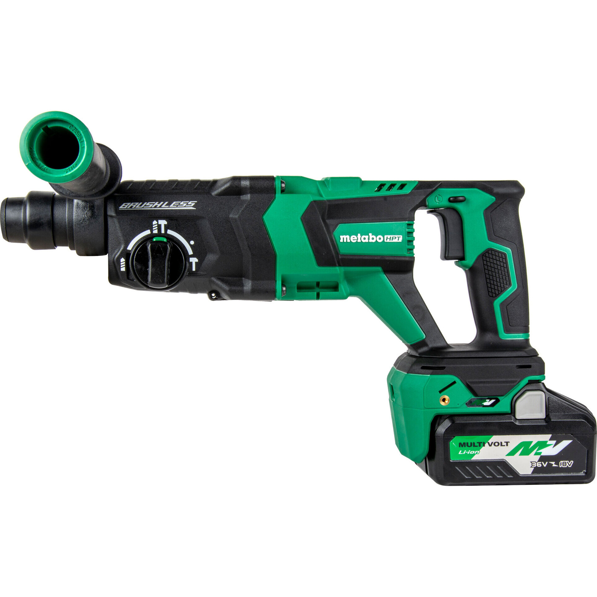 Metabo HPT DH3628DD  36V MultiVolt Brushless 1-1/8" SDS Plus D-Handle Rotary Hammer