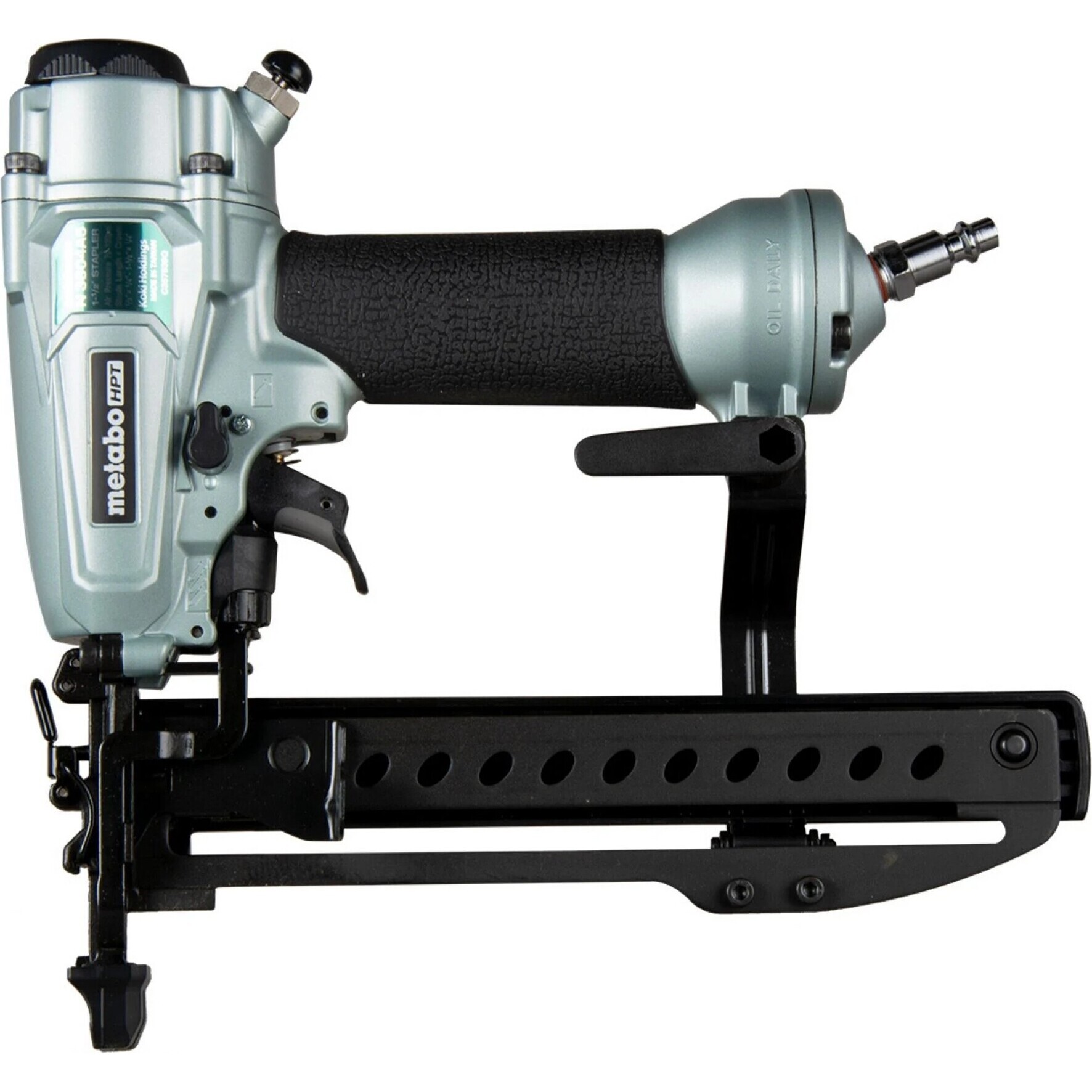Metabo HPT N3804A5  18 Gauge 1/4" Narrow Crown PRO Finish Stapler for 1/2" to 1-1/2" Length Staples