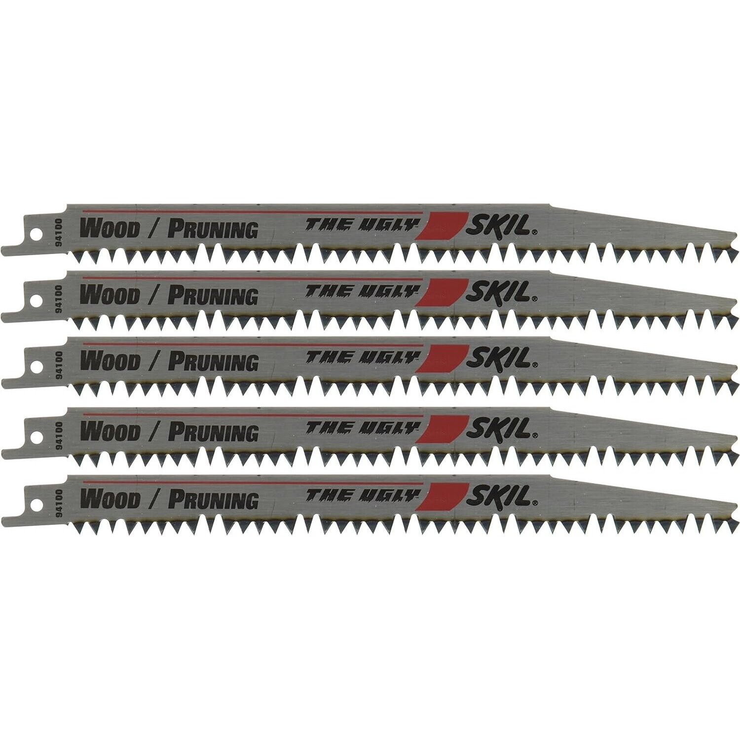 Skil 94100-05  9" x 4-5 TPI 'The Ugly' Reciprocating Saw Blade - 5 Blades per Pack