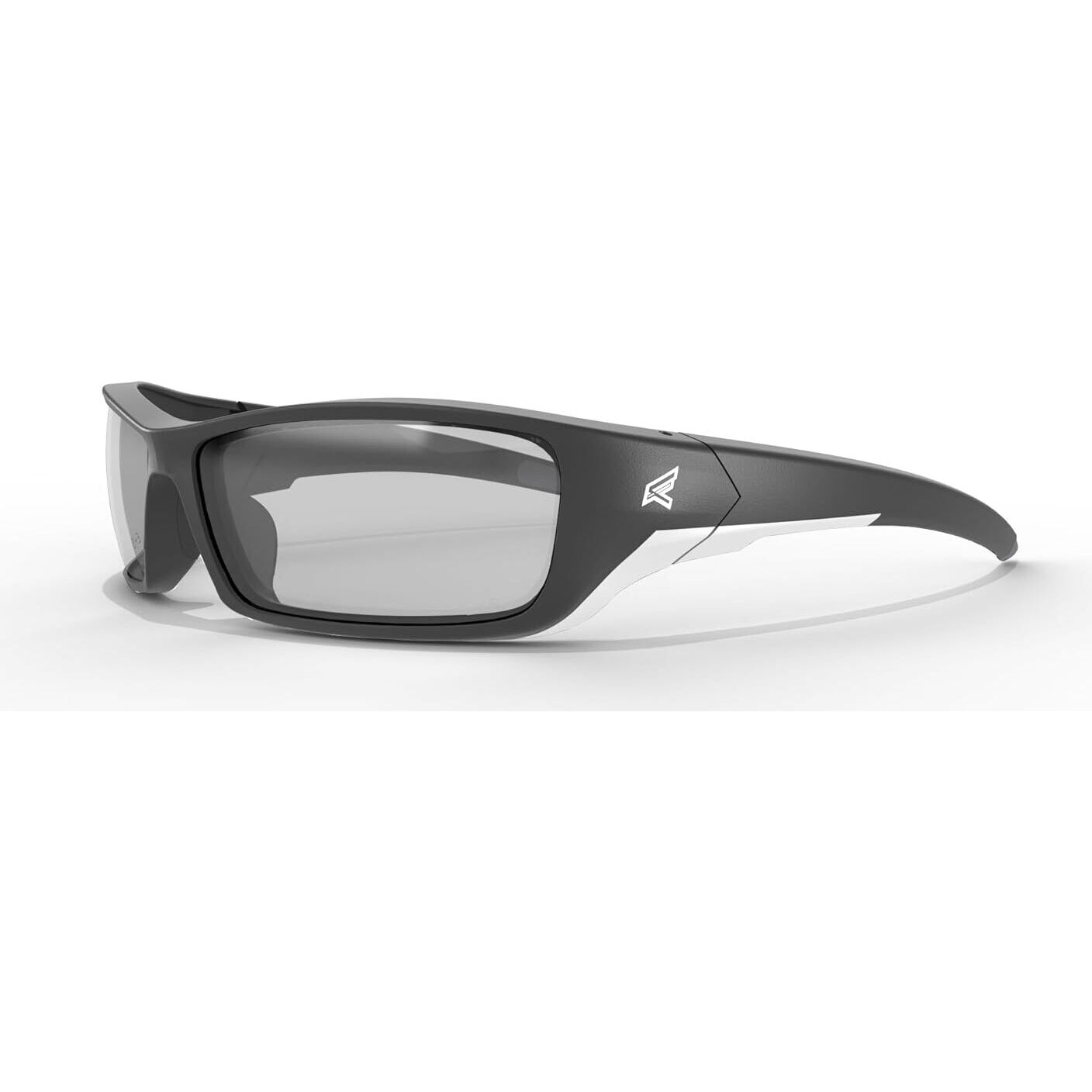 Edge Eyewear SR111AR  Reclus Safety Glasses Black Frames with Anti-Reflective Clear Lens