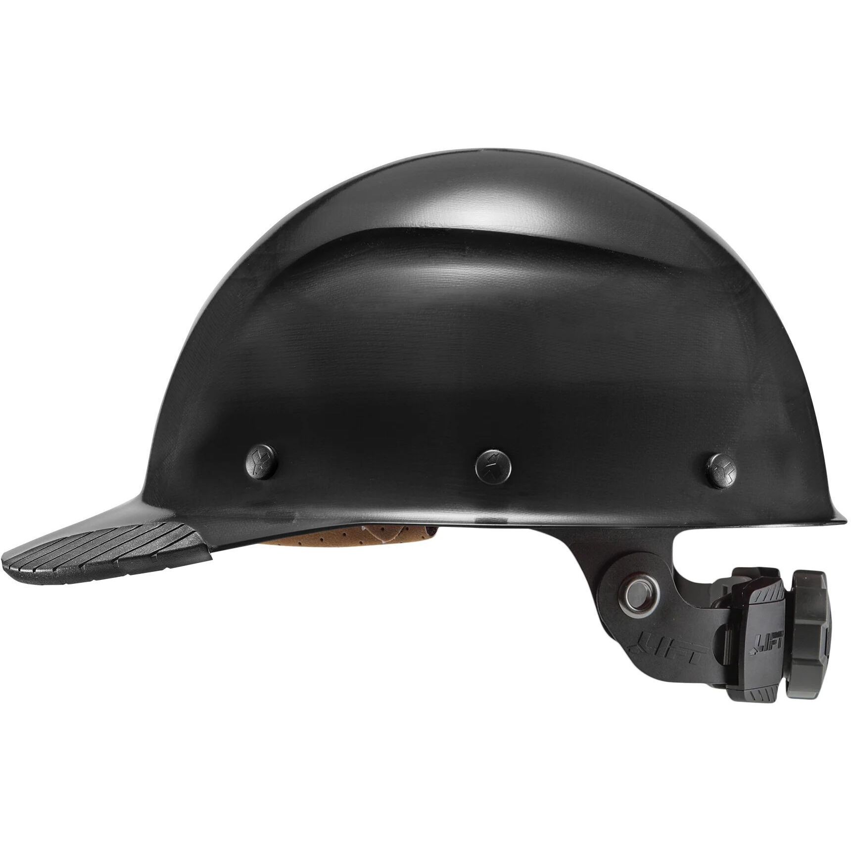 Lift Safety HDFC-17KG  Dax Hard Hat Cap Fiber Reinforced Black
