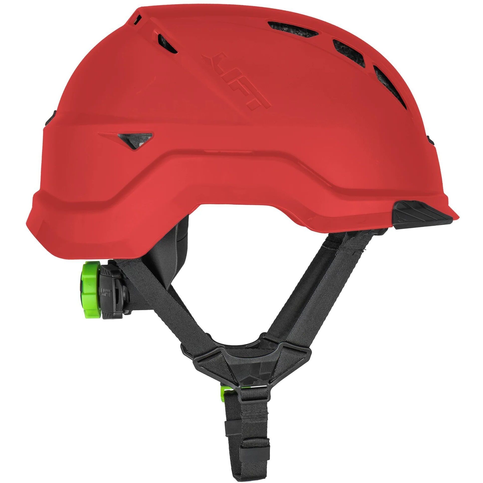 Lift Safety HRX-22RC2  Radix Safety Helmet Type 2 Vented - Red