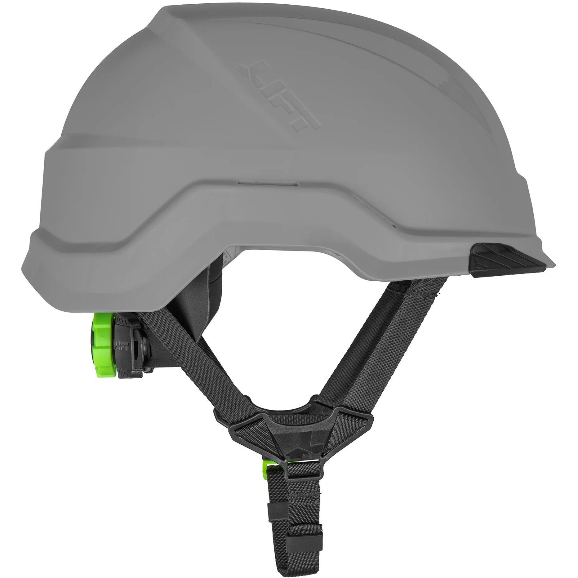 Lift Safety HRX-22YE2  Radix Safety Helmet Type 2 Non-Vented - Grey