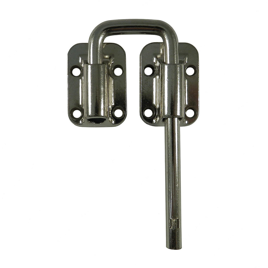 Onward 111NR  1-1/2" Sliding Door Latch in Nickel