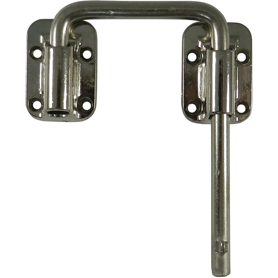 Onward 112NR  2-1/2" Sliding Door Latch in Nickel