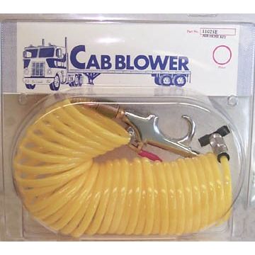 Cab Blower 11025E  Economy 25' Coiled Air Hose with "T" Fittings