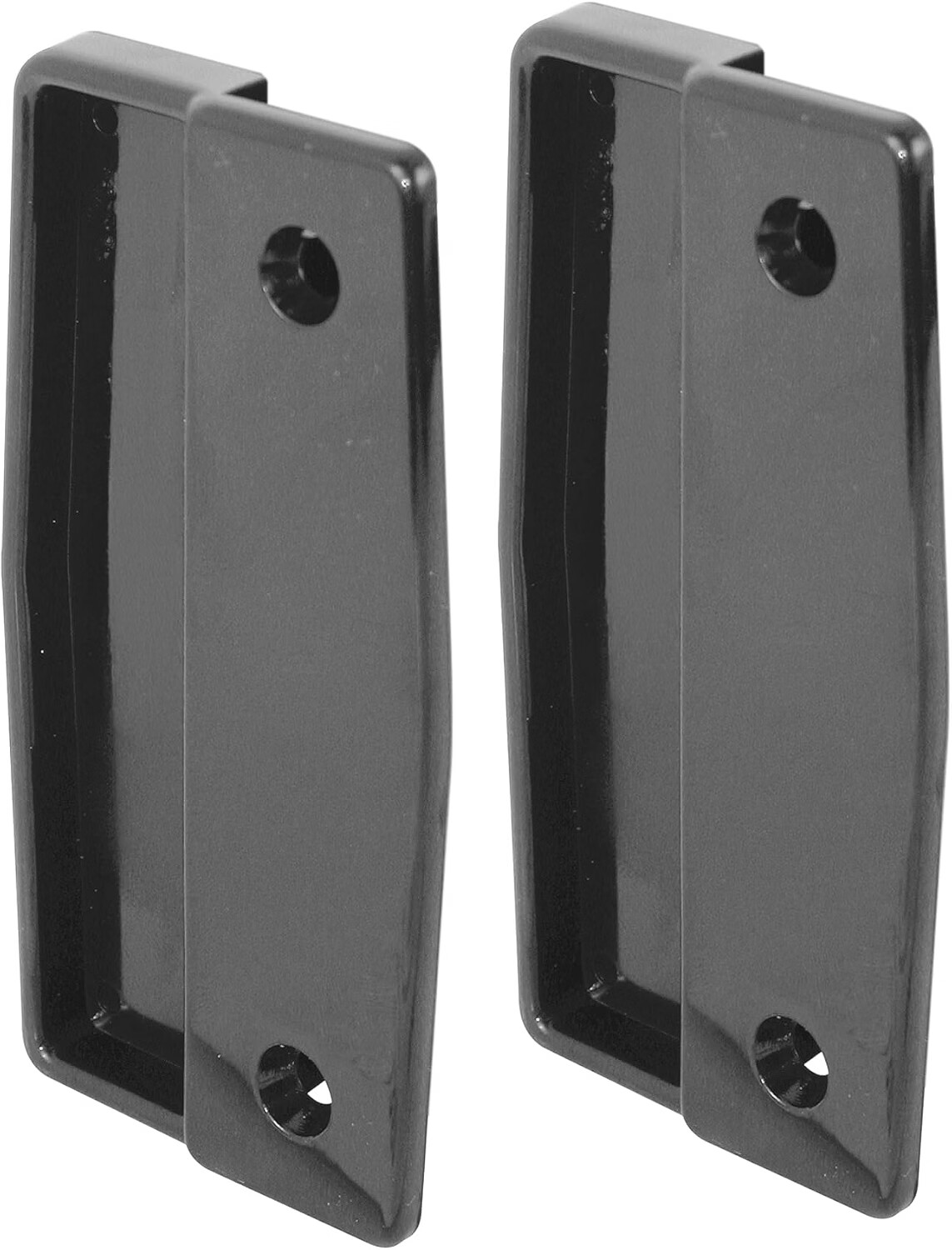 Prime-Line A-111  Black Plastic Sliding Screen Door Pull - 2 per Package (1 Set)