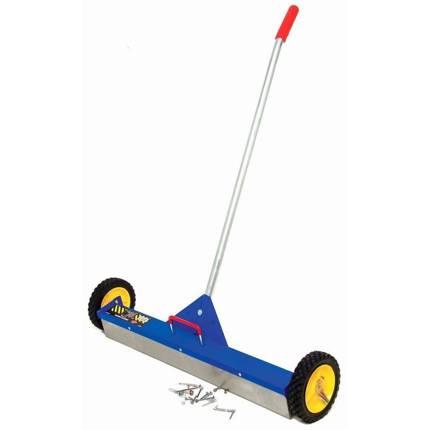 AJC Tools 070-RMS  30" Rolling Magnetic Sweeper with Folding Handle