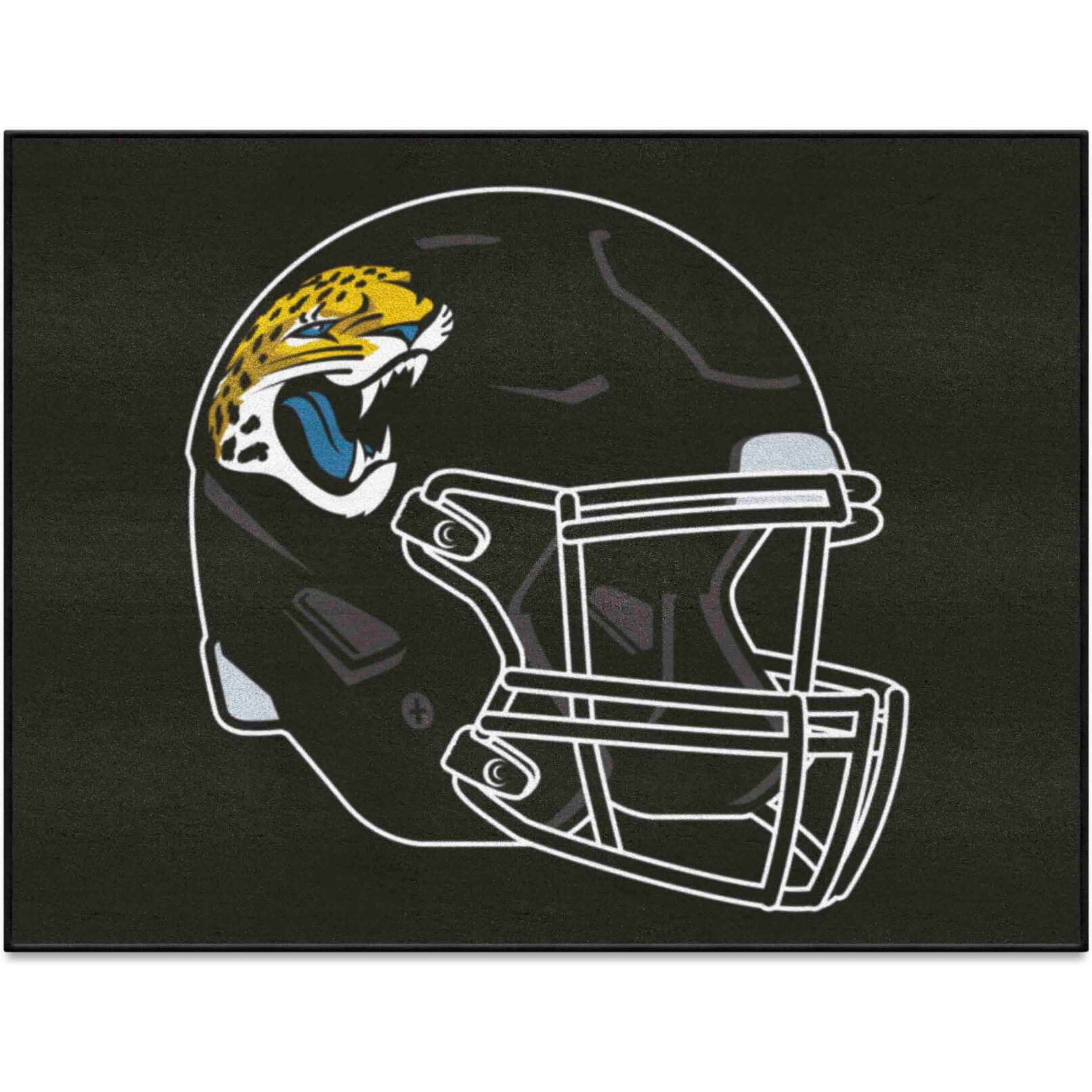 Fanmats 5775 Jacksonville Jaguars 33.75" x 42.5" All-Star Series Mat Accent Rug Fanmats 5775 Jacksonville Jaguars 33.75" x 42.5" All-Star Series Mat Accent Rug